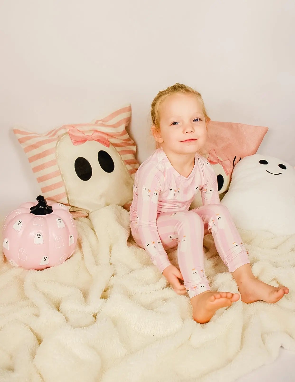 Be My Boo 2pc Halloween Bamboo Pajamas Little Joy Co. 