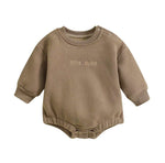 Little Dude Bubble Romper – Cotton, Comfy & Perfect for Fall by Rayn’s Tiny Stitches