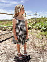 Mommy & Me Plaid Girl Smocked Ruffle Dress by Rylee Faith Designs at Everetts Place