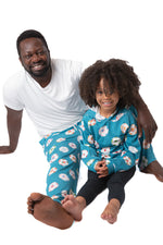 My First Soccer Match Men’s Bamboo Pajamas | Soccer Sleepwear Set by Rayn’s Tiny Stitches