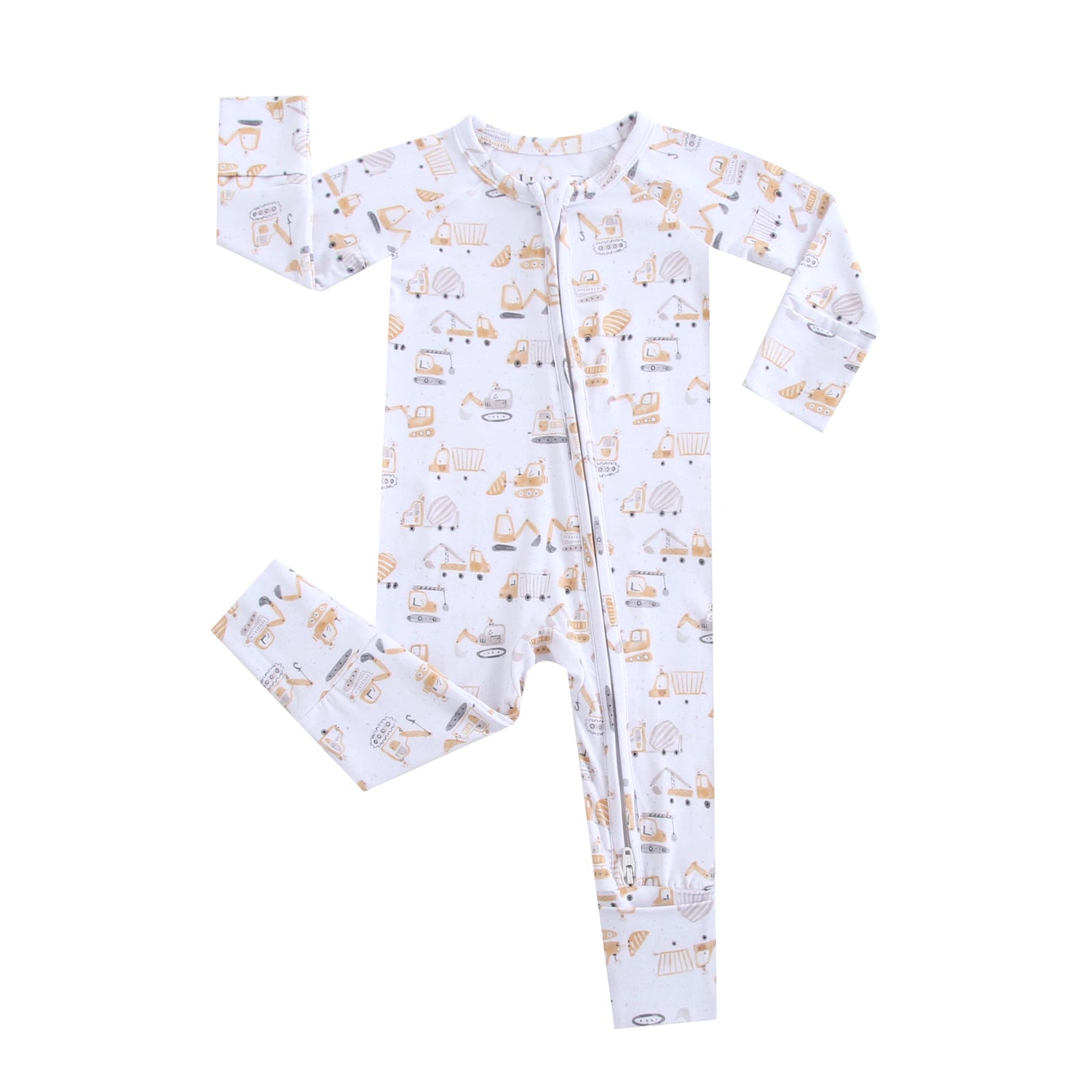 Dig This Zippered Baby Romper by Luxie Charm at Everetts Place