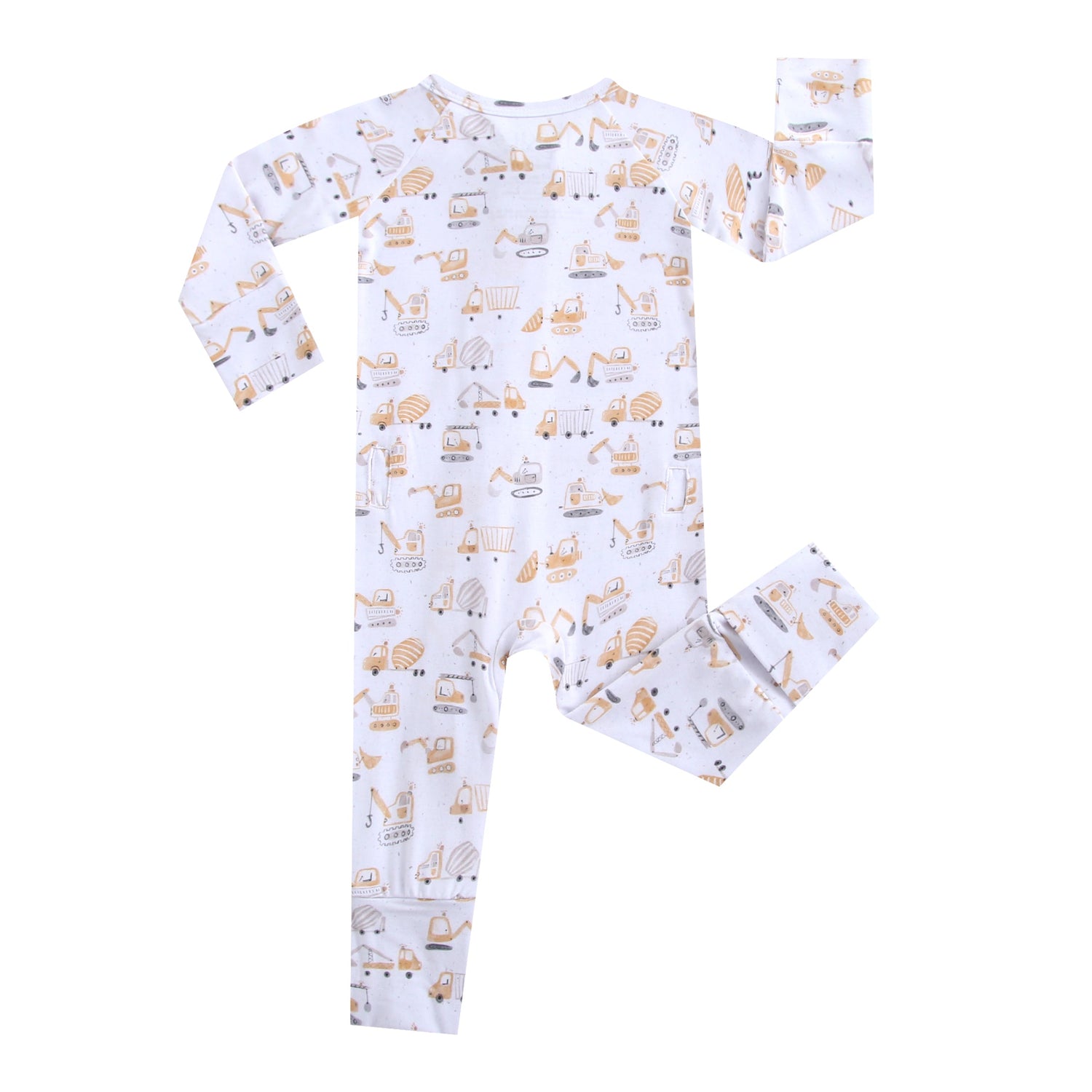 Dig This Zippered Baby Romper by Luxie Charm at Everetts Place