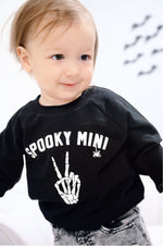 Organic Cotton Spooky Mini Crewneck Sweatshirt by Little Joy Co. (view 4 of 9)