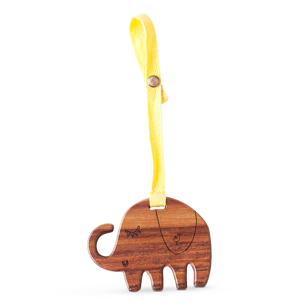Modern Nursery natural wooden baby play gym with organic toys