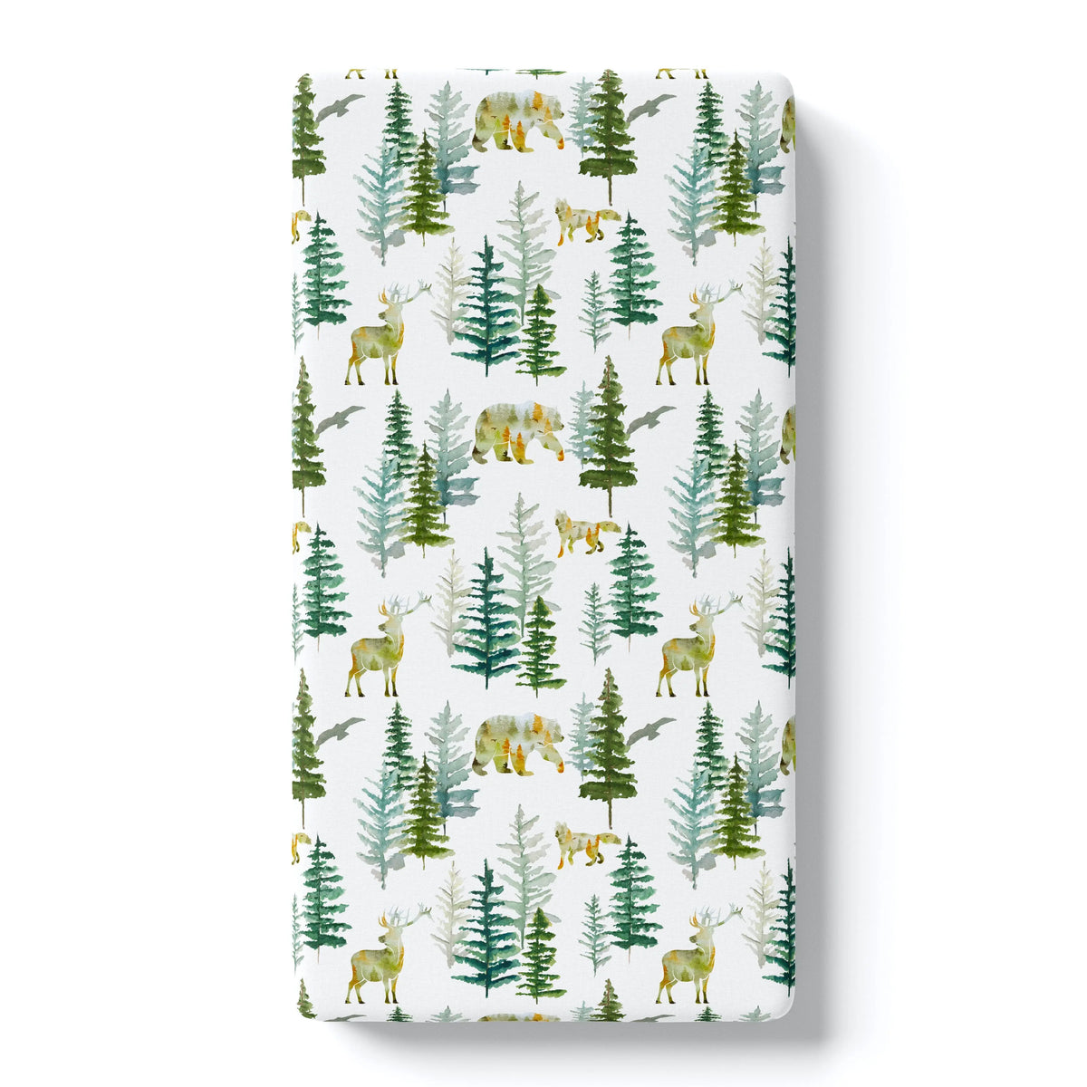Honey Lemonade Soft Fitted Crib Sheet In The Woods for Cozy Baby Nurseries -