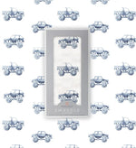 Indigo Monster Trucks Cotton Swaddle - Everetts Place