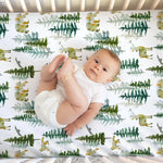 Honey Lemonade Soft Fitted Crib Sheet In The Woods for Cozy Baby Nurseries -