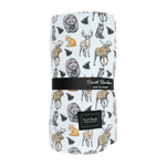 Sweet Bamboo Into The Wild Big Kid Cloud Blanket Silky Soft Double Layer - Everetts Place Boutique - 