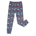 Sweet Bamboo Ironman Big Kid Pajama Set For Boys With Elastic Waistband - Everetts Place Boutique - 