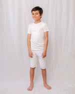 Bubble Baby Ivory | Short Sleeve Pajamas - 