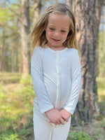 Bubble Baby Ivory | Snap Footie - 