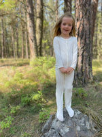 Bubble Baby Ivory | Snap Footie - 