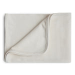 Mushie Ribbed Baby Blanket Made From Soft Organic Cotton - Baby & Toddler > Swaddling & Receiving Blankets > Receiving Blankets Blanket