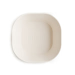 Mushie Square Dinnerware Bowls, safe silicone for baby & toddler feeding.