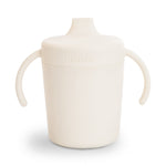 Plastic Trainer Sippy Cup, Handle, Lid by Mushie