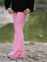 Halloween Black Top + Pink Bell Bottoms by Rylee Faith Designs