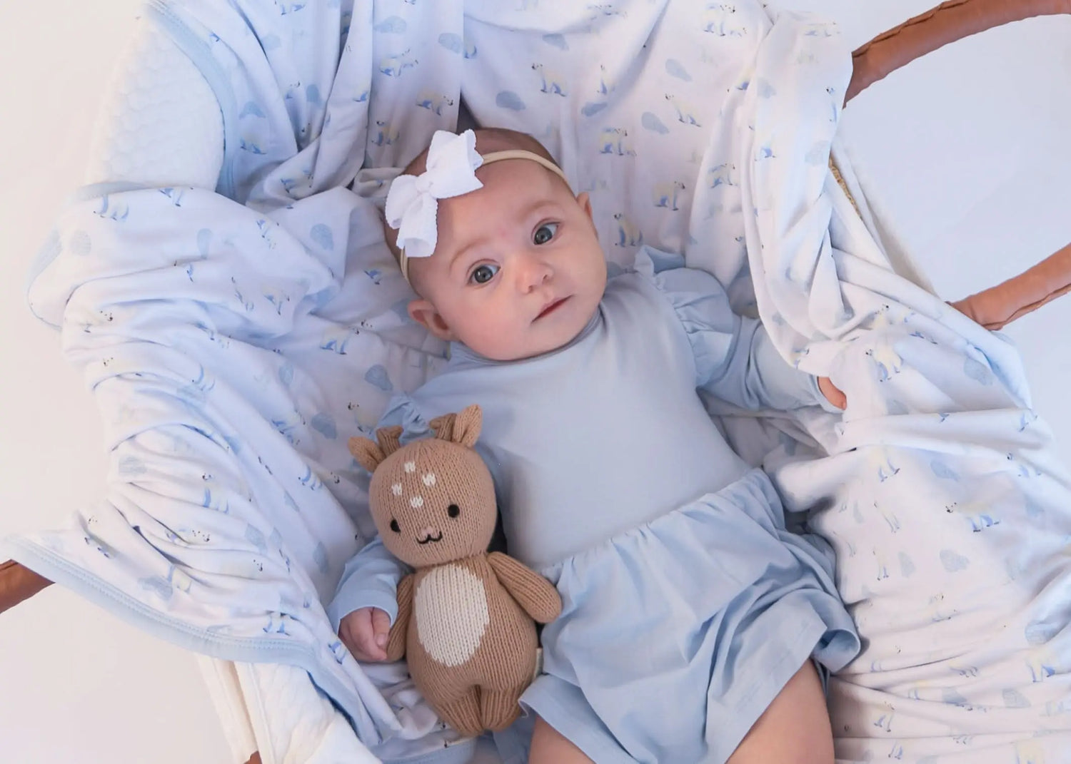 Bubble Baby Jet | Long Sleeve Flutter Bodysuit Dress - 