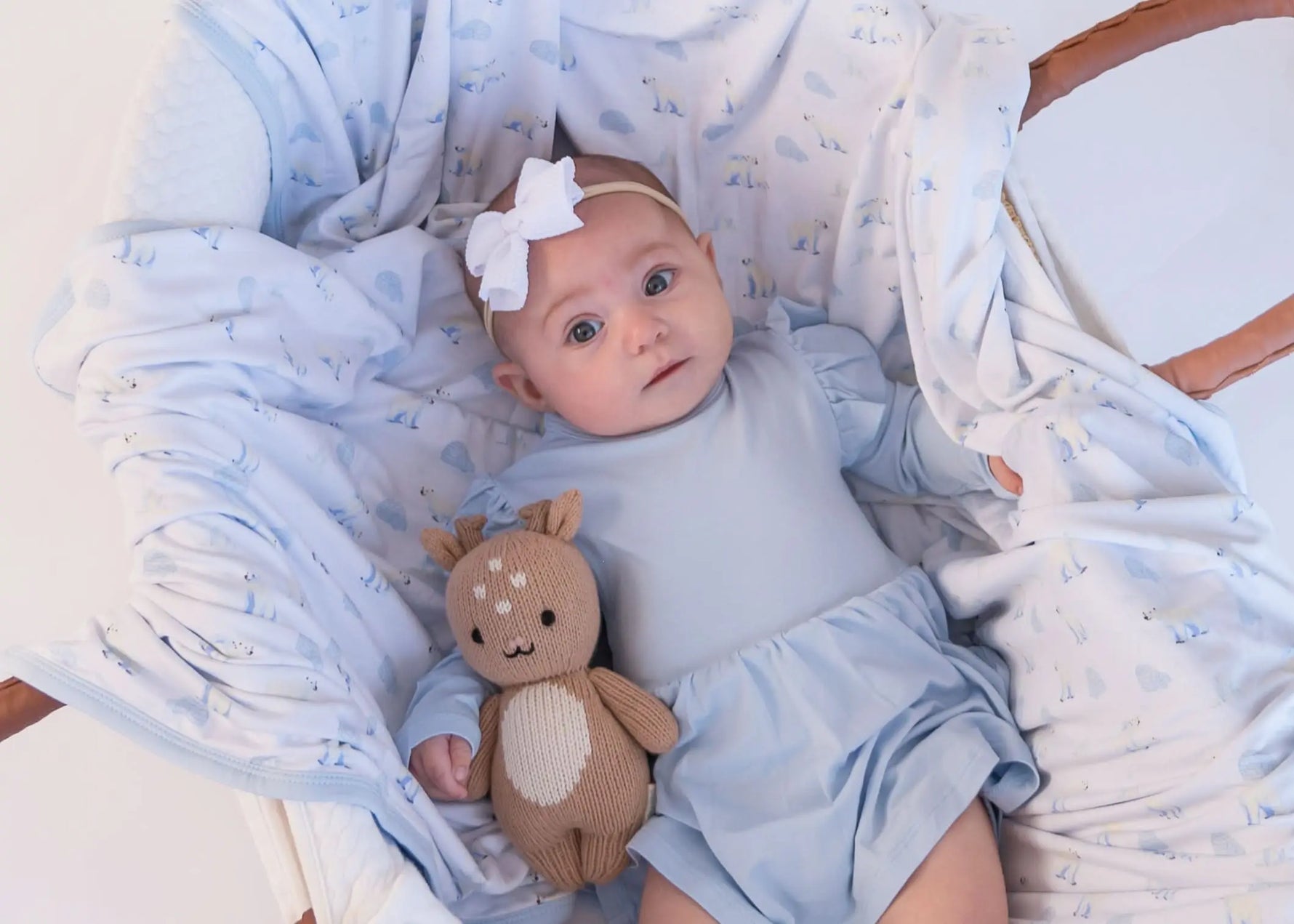 Bubble Baby Jet | Long Sleeve Flutter Bodysuit Dress - 