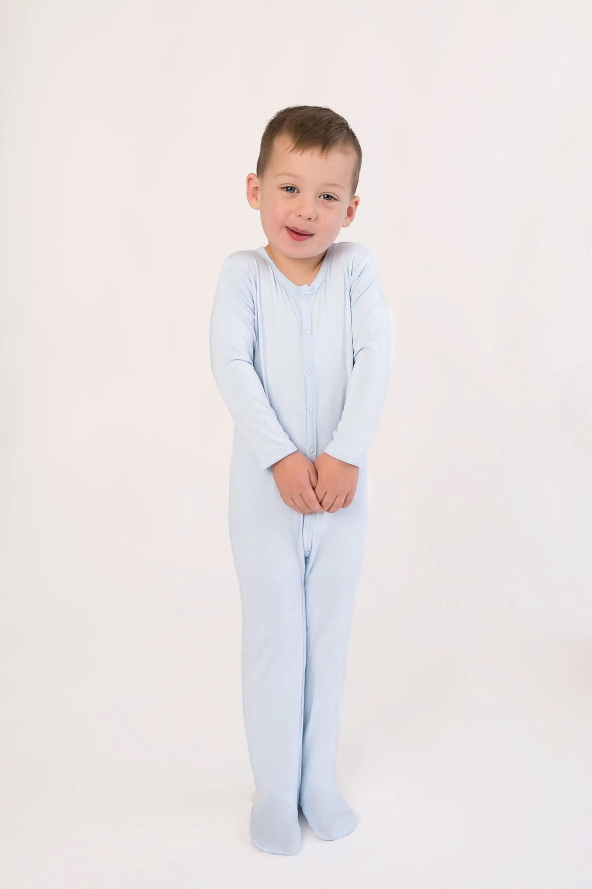 Jet | Snap Footie - Sleeve, Facial expression, Standing, Child, Baby & Toddler Clothing | Everetts Place