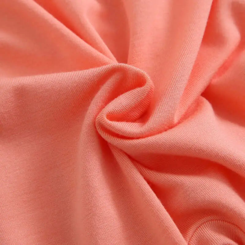 Luxie Charm Joyful Coral Bamboo Swaddle Blanket - Everetts Place Boutique - 