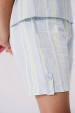 KIPP Collection Zachary Striped Shorts With Elastic Waistband For Casual Wear by KIPP™ Collection at Everetts Place