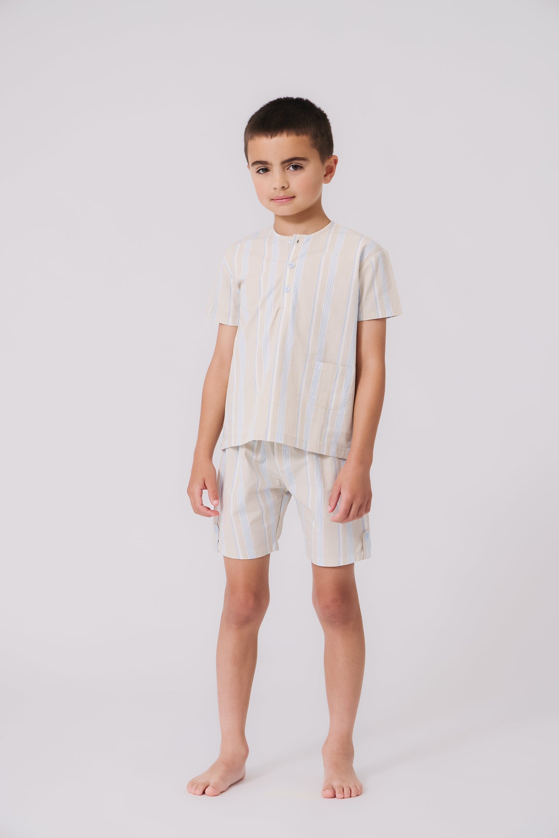 KIPP Collection Shirt Striped Design With Pocket Detail For Casual Wear by KIPP™ Collection at Everetts Place