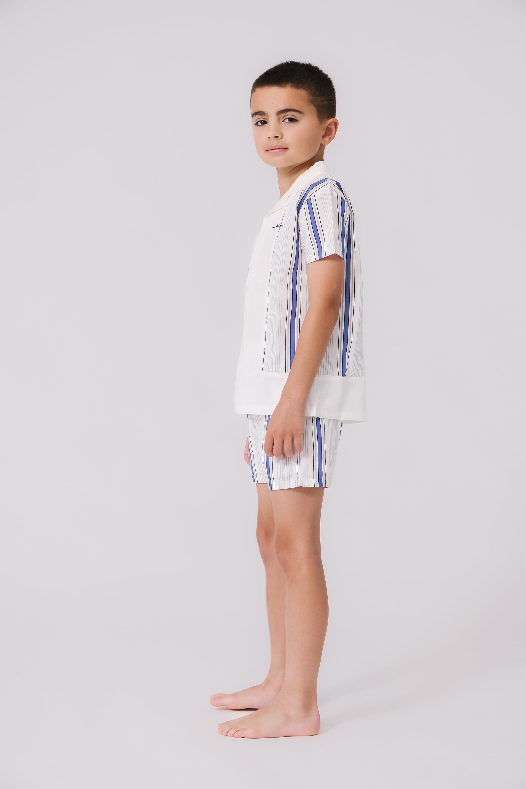 Kipp Collection Luke Shorts With Stripe Detail For Everyday Wear by KIPP™ Collection at Everetts Place