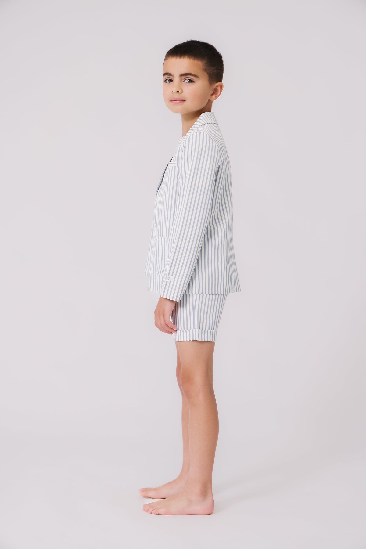 KIPP Collection Blazer With Blue Button Front Pockets For Professionals by KIPP™ Collection at Everetts Place