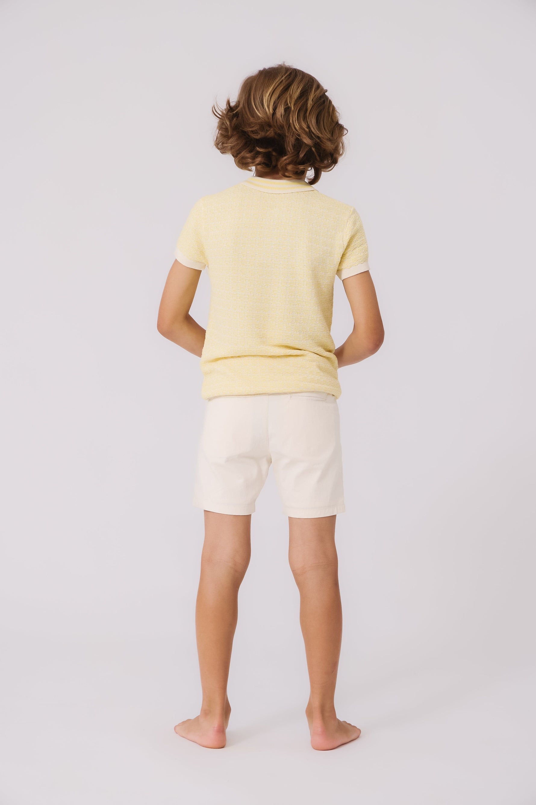 KIPP Collection Knit Polo Sweater With Contrast Collar For Everyday Wear by KIPP™ Collection at Everetts Place