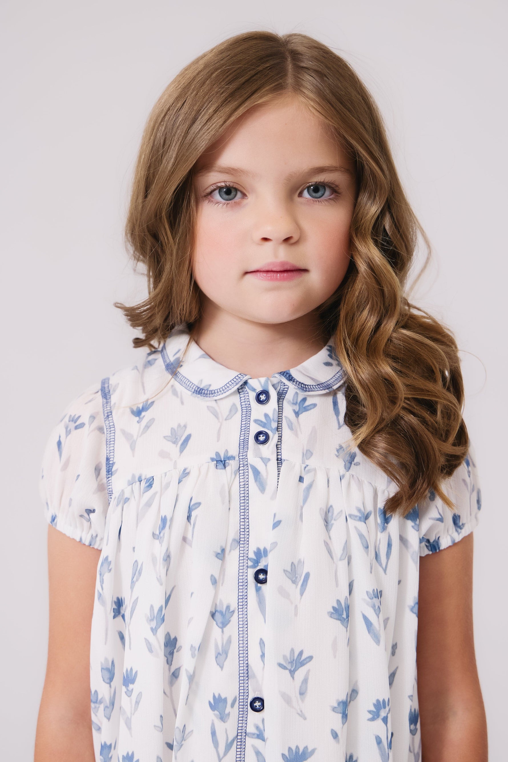 KIPP Collection Dress With Floral Print Short Sleeve For Girls by KIPP™ Collection at Everetts Place