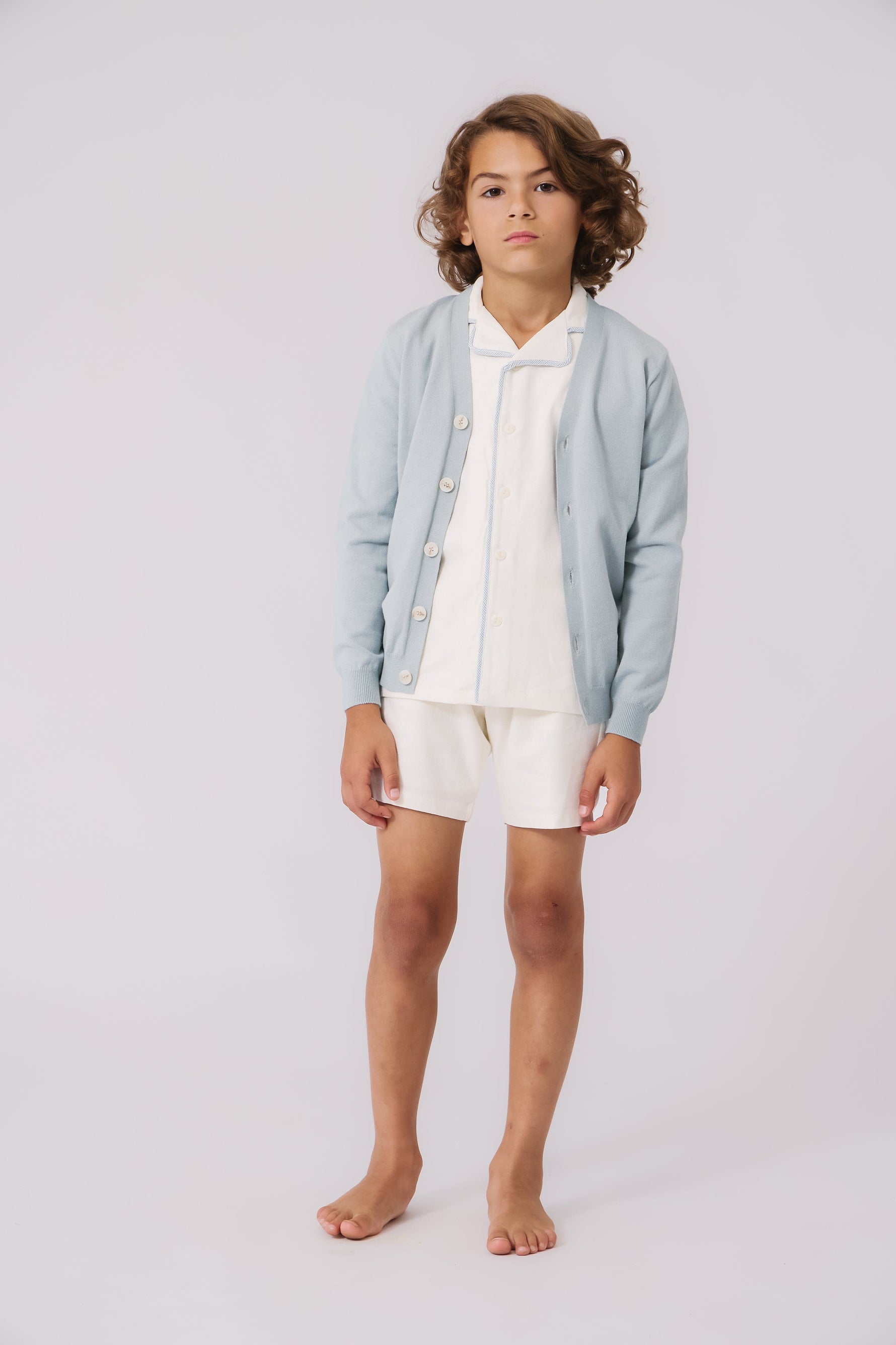 KIPP Collection Long Sleeve Knit Cardigan With Patch Detail For Office Wear by KIPP™ Collection at Everetts Place