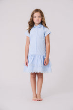 KIPP Collection Collared Dress With Pocket Detail And Ruffled Layer For Girls by KIPP™ Collection at Everetts Place