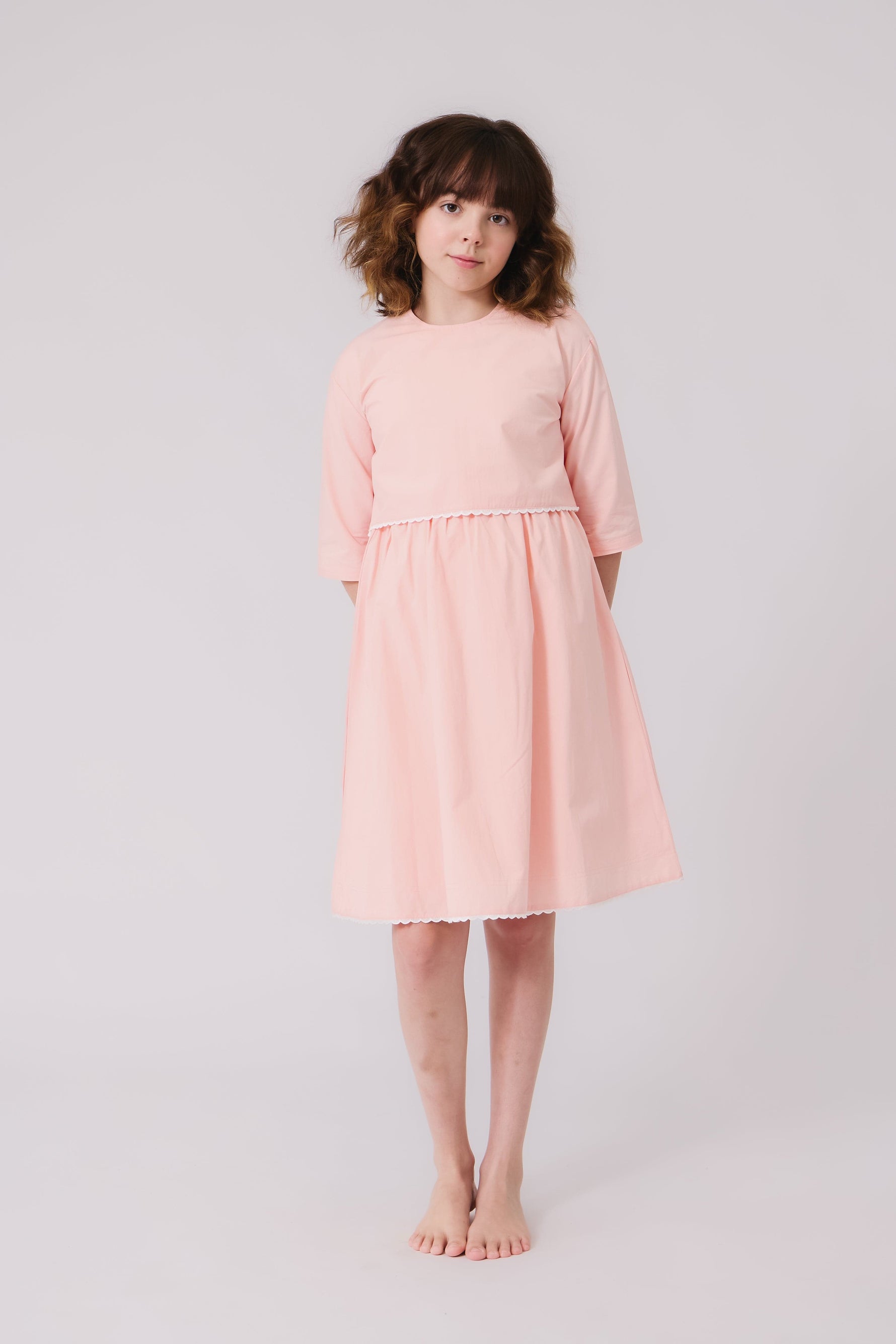 KIPP Collection Skirt with Elastic Waistband and Scalloped Trim for Women by KIPP™ Collection at Everetts Place