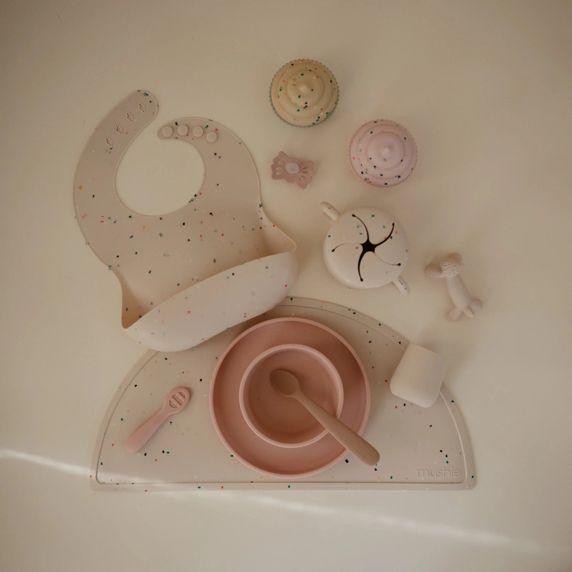 Mix And Match Cupcake Toy For Creative Play And Color Matching Mushie