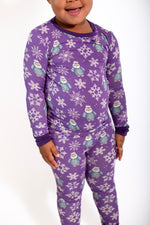 My First Snow Fall- Penguin 2 Piece Pajamas by Rayn’s Tiny Stitches