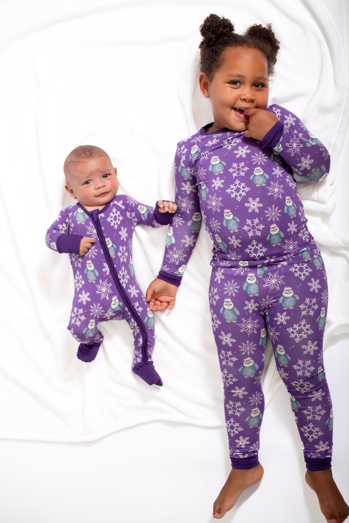 My First Snow Fall - Penguin Onesies by Rayn’s Tiny Stitches
