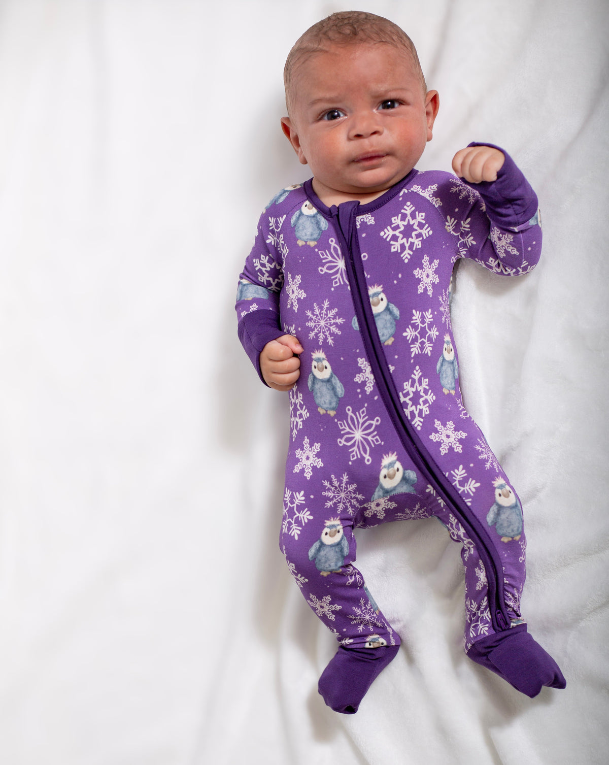 My First Snow Fall - Penguin Onesies by Rayn’s Tiny Stitches