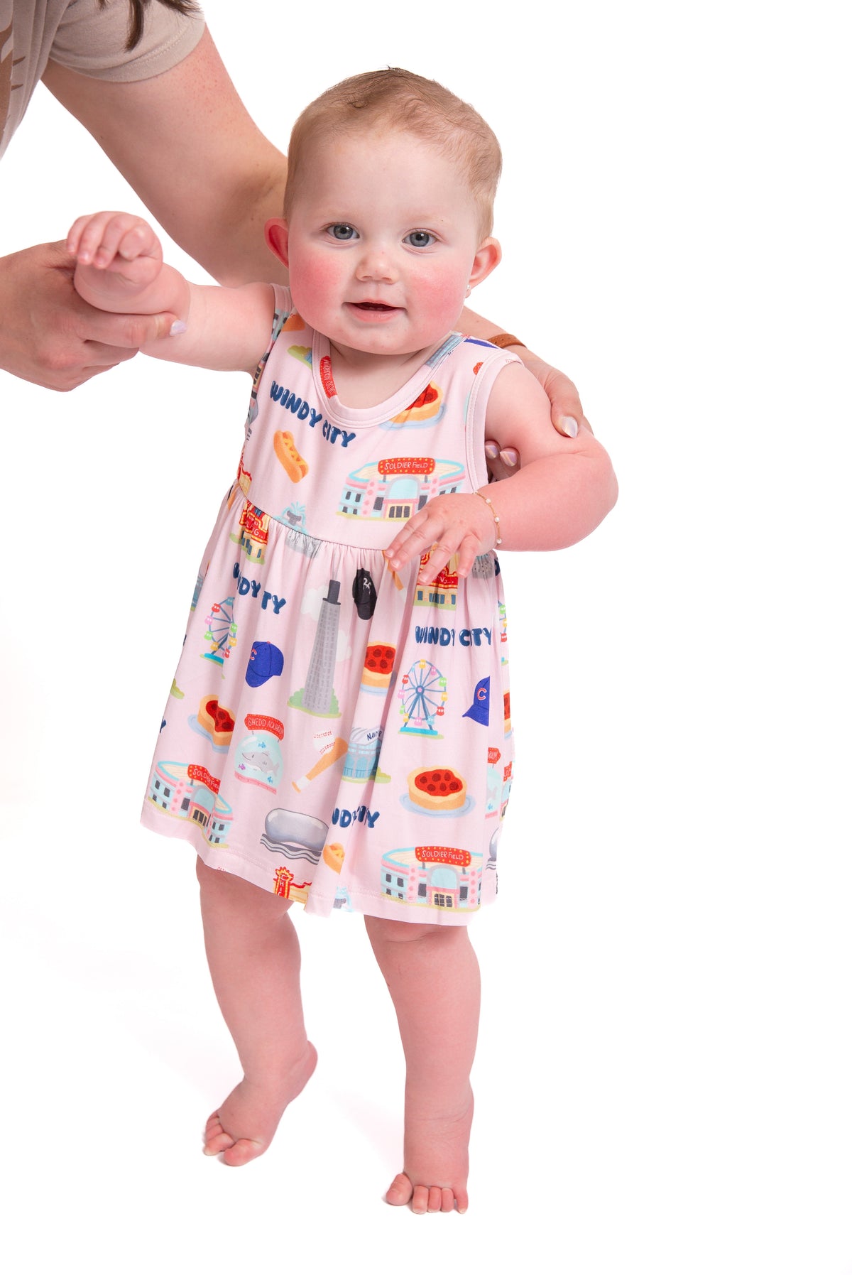 My First Windy City Bamboo Bubble Romper by Rayn’s Tiny Stitches