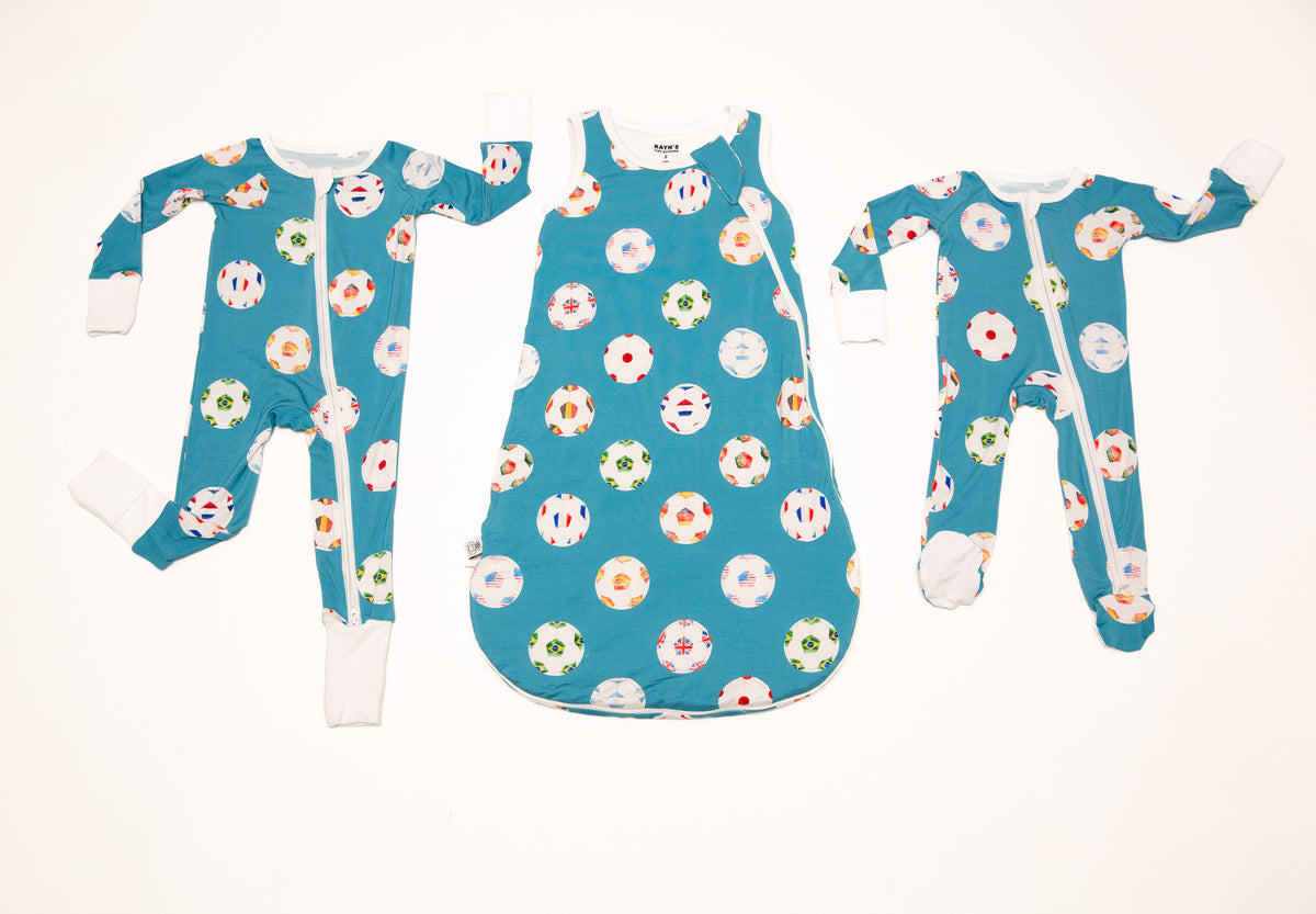 My Soccer Outfit Bamboo Baby Onesie | Soccer Baby Outfit by Rayn’s Tiny Stitches