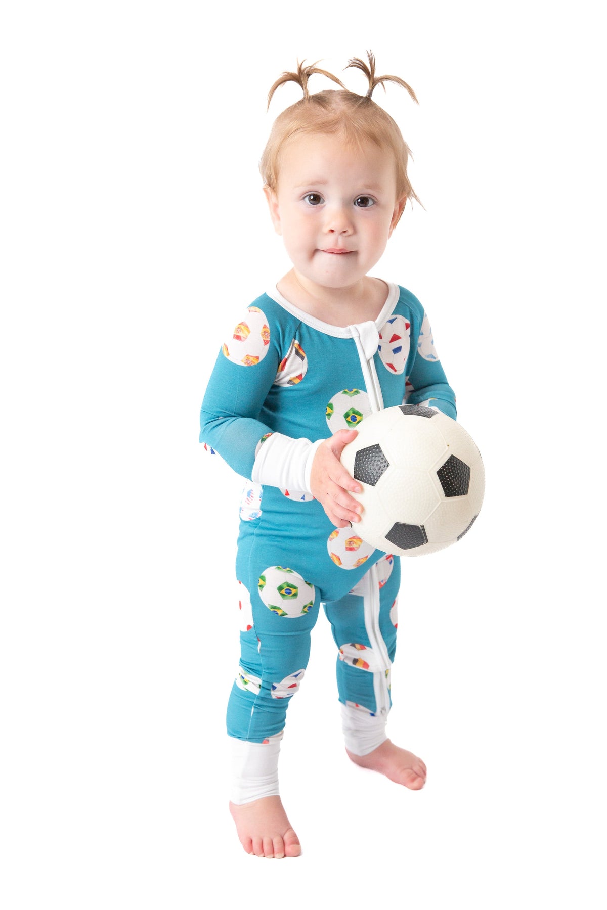 My Soccer Outfit Bamboo Baby Onesie | Soccer Baby Outfit by Rayn’s Tiny Stitches