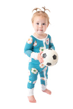 My Soccer Outfit Bamboo Baby Onesie | Soccer Baby Outfit by Rayn’s Tiny Stitches