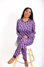 My First Snow Fall: Women 2 Piece Penguin Jogger Pajamas by Rayn’s Tiny Stitches
