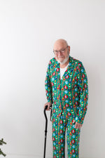 My First Christmas Bamboo Pajamas- Men 2 Piece by Rayn’s Tiny Stitches