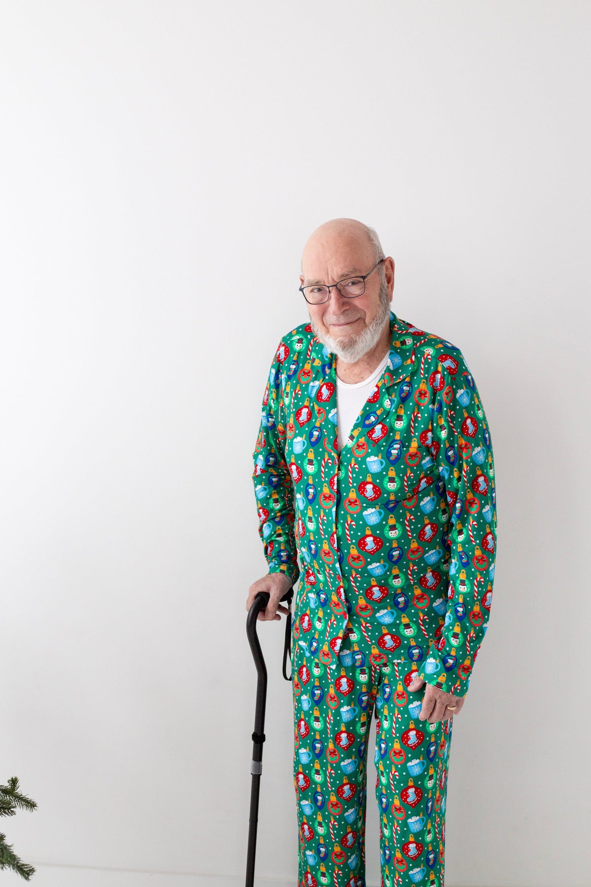 My First Christmas Bamboo Pajamas- Men 2 Piece by Rayn’s Tiny Stitches