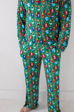 My First Christmas Bamboo Pajamas- Men 2 Piece by Rayn’s Tiny Stitches