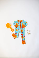 My First Beach Day: Bamboo Onesies, Soft, Ocean-Themed Baby Outfit by Rayn’s Tiny Stitches