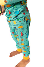 My First Beetle Bonanza™ Bamboo Kids Pajama Set | Butter-Soft Long Sleeve Pajamas by Rayn’s Tiny Stitches