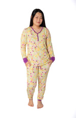 My First Bloom Women’s Bamboo Pajamas | Jogger Set by Rayn’s Tiny Stitches