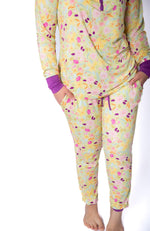 My First Bloom Women’s Bamboo Pajamas | Jogger Set by Rayn’s Tiny Stitches