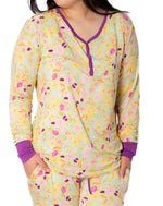 My First Bloom Women’s Bamboo Pajamas | Jogger Set by Rayn’s Tiny Stitches